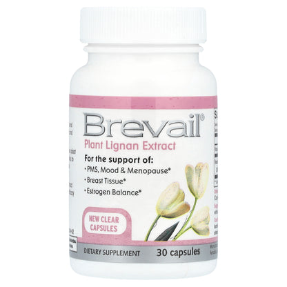 Barlean's, Brevail Plant Lignan Extract, 30 Capsules