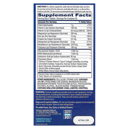 21st Century, Arthri-Flex Advantage + Vitamin D3, 120 Coated Tablets