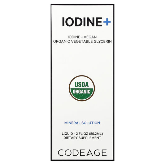 Codeage, Iodine+, 2 fl oz (59.2 ml)