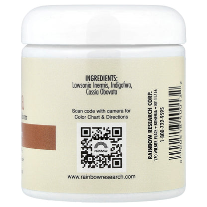 Rainbow Research, Henna, Hair Color and Conditioner, Light Brown, 4 oz (113 g)