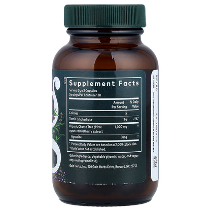 Gaia Herbs, Women, Vitex Berry, 60 Liquid Phyto-Caps®