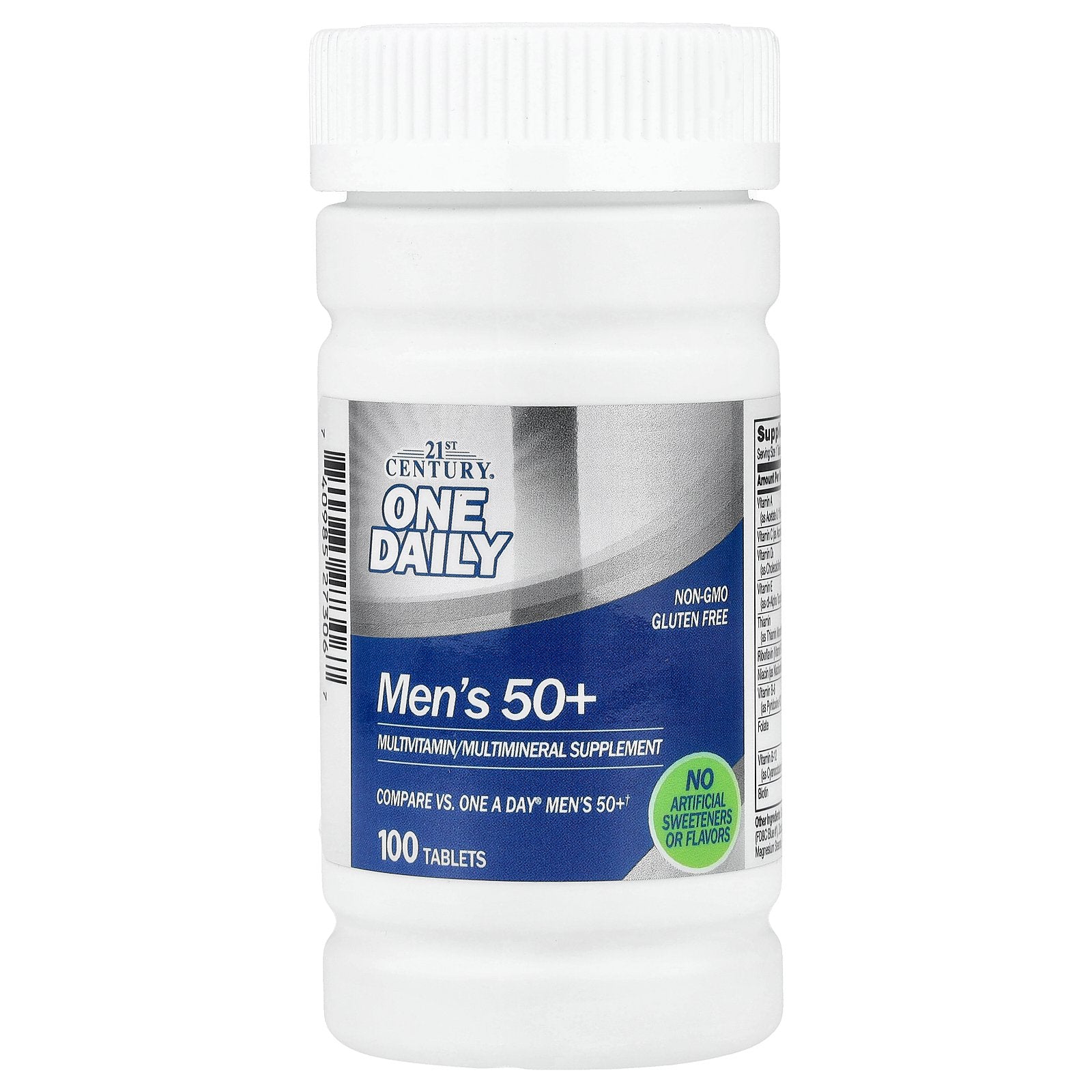 21st Century, One Daily, Men's 50+, 100 Tablets