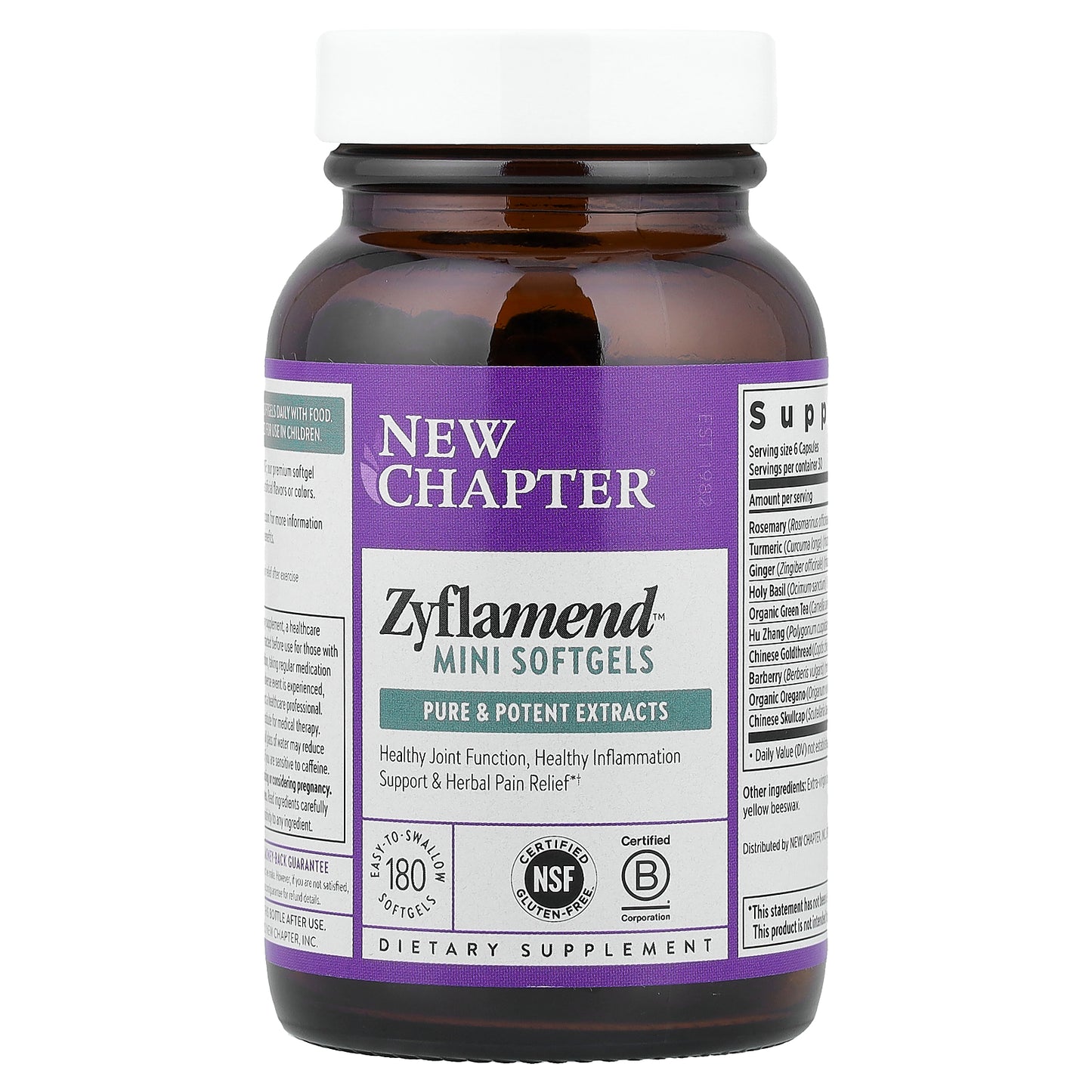 New Chapter, Zyflamend™, 180 Mini Softgels