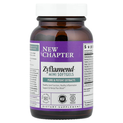 New Chapter, Zyflamend™, 180 Mini Softgels