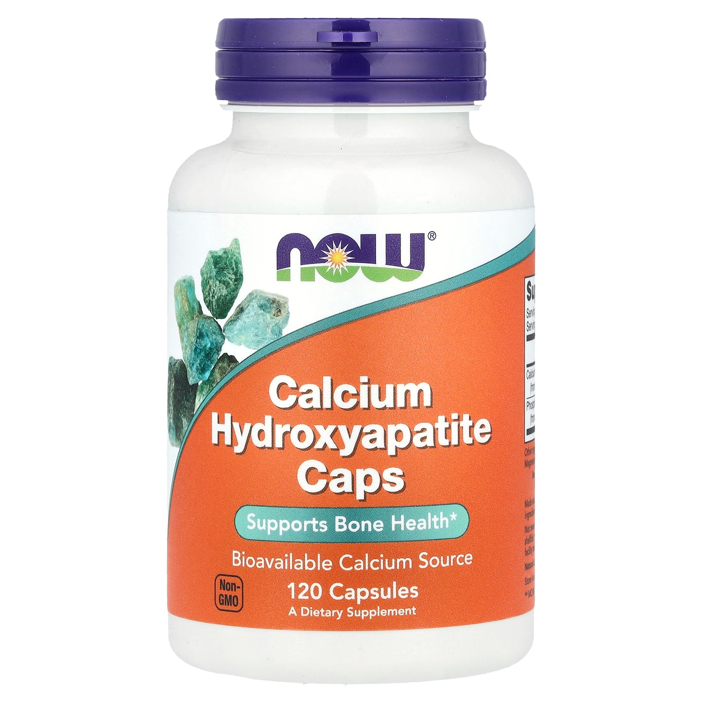 NOW Foods, Calcium Hydroxyapatite Caps, 120 Capsules
