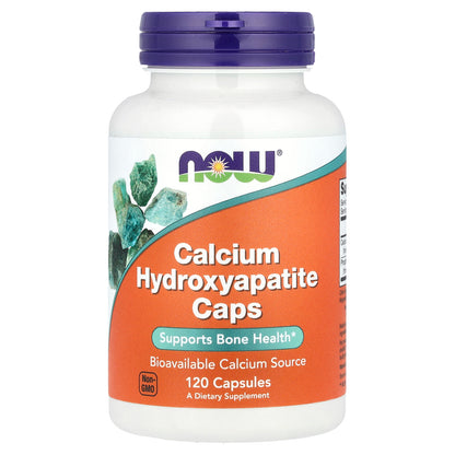 NOW Foods, Calcium Hydroxyapatite Caps, 120 Capsules
