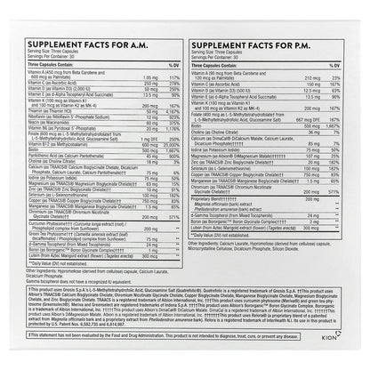 Thorne, Multi-Vitamin Elite, A.M. & P.M., 2 Bottles, 90 Capsules Each
