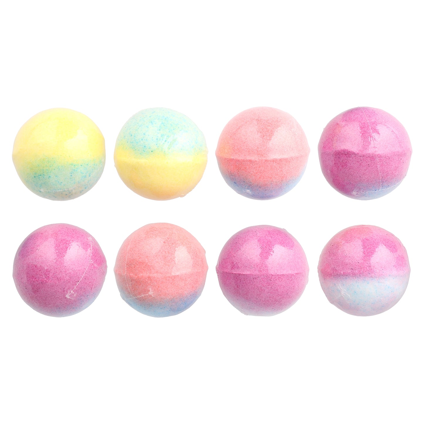 Crayola, Bath Bombs, 3+, Grape Jam, Laser Lemon, Cotton Candy & Bubble Gum Scented, 8 Bath Bombs, 11.29 oz (320 g)