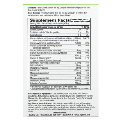 Ener-C, Vitamin C, Multivitamin Drink Mix, Lemon Lime, 1,000 mg, 30 Packets, 0.3 oz (9.56 g) Each