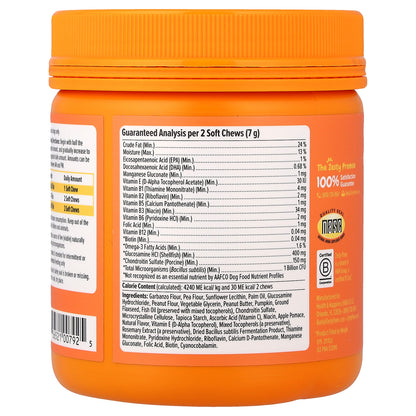 Zesty Paws, 8-in-1 Multivitamin Bites, For Dogs, All Ages, Peanut Butter, 90 Soft Chews, 11.1 oz (315 g)