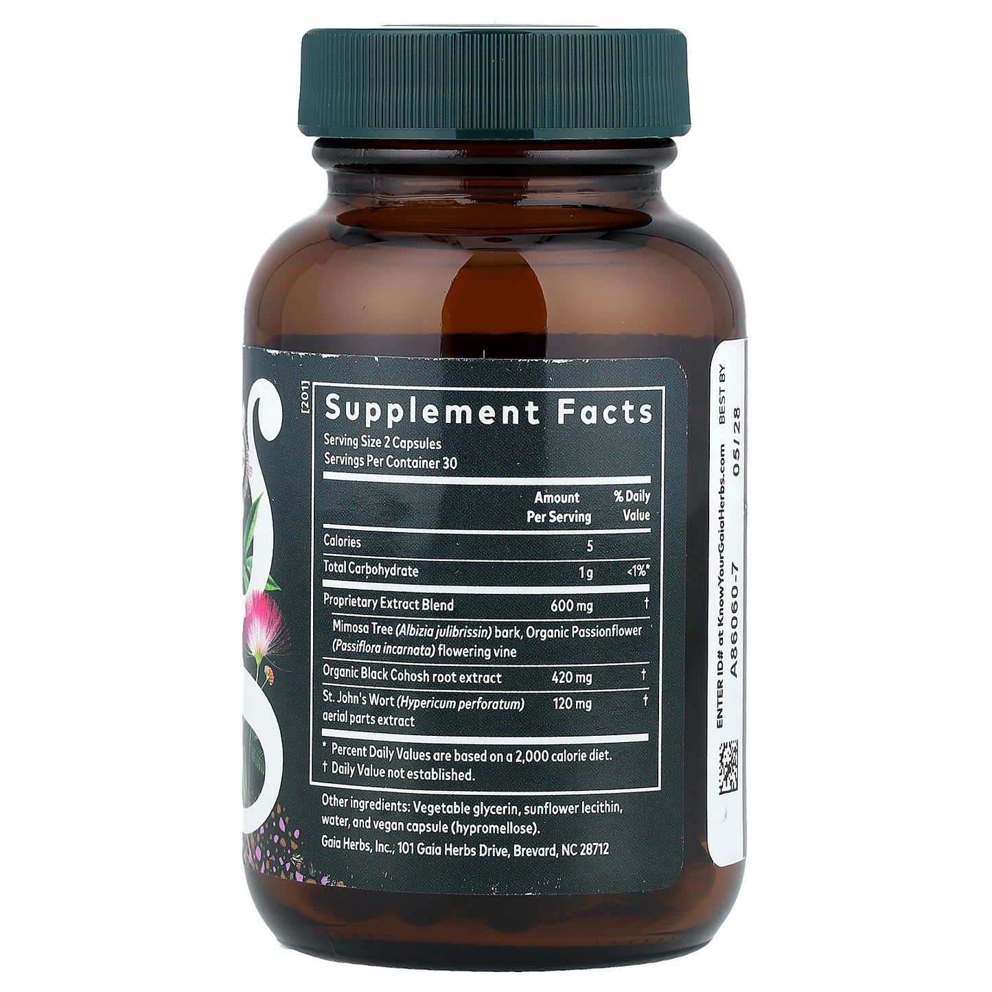 Gaia Herbs, Women, Menopause Support, Nighttime, 60 Liquid Phyto-Caps®