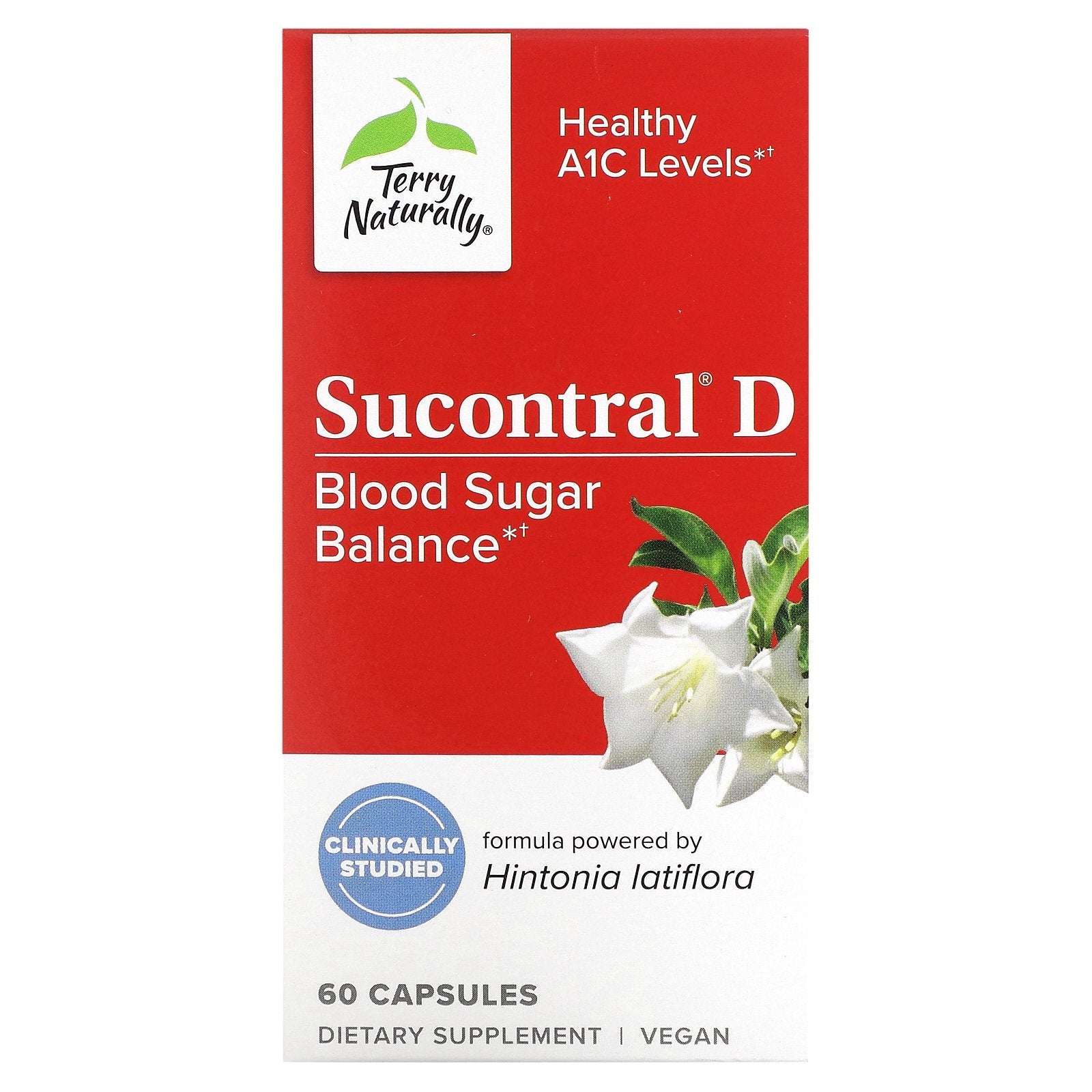 Terry Naturally, Sucontral D, 60 Capsules