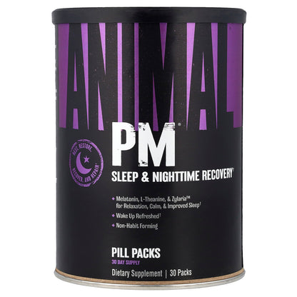 Animal, PM®, Sleep & Nighttime Recovery, 30 Packs