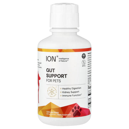 ION Intelligence of Nature, Gut Support For Pets, Cats and Dogs, 16 fl oz (473 ml)