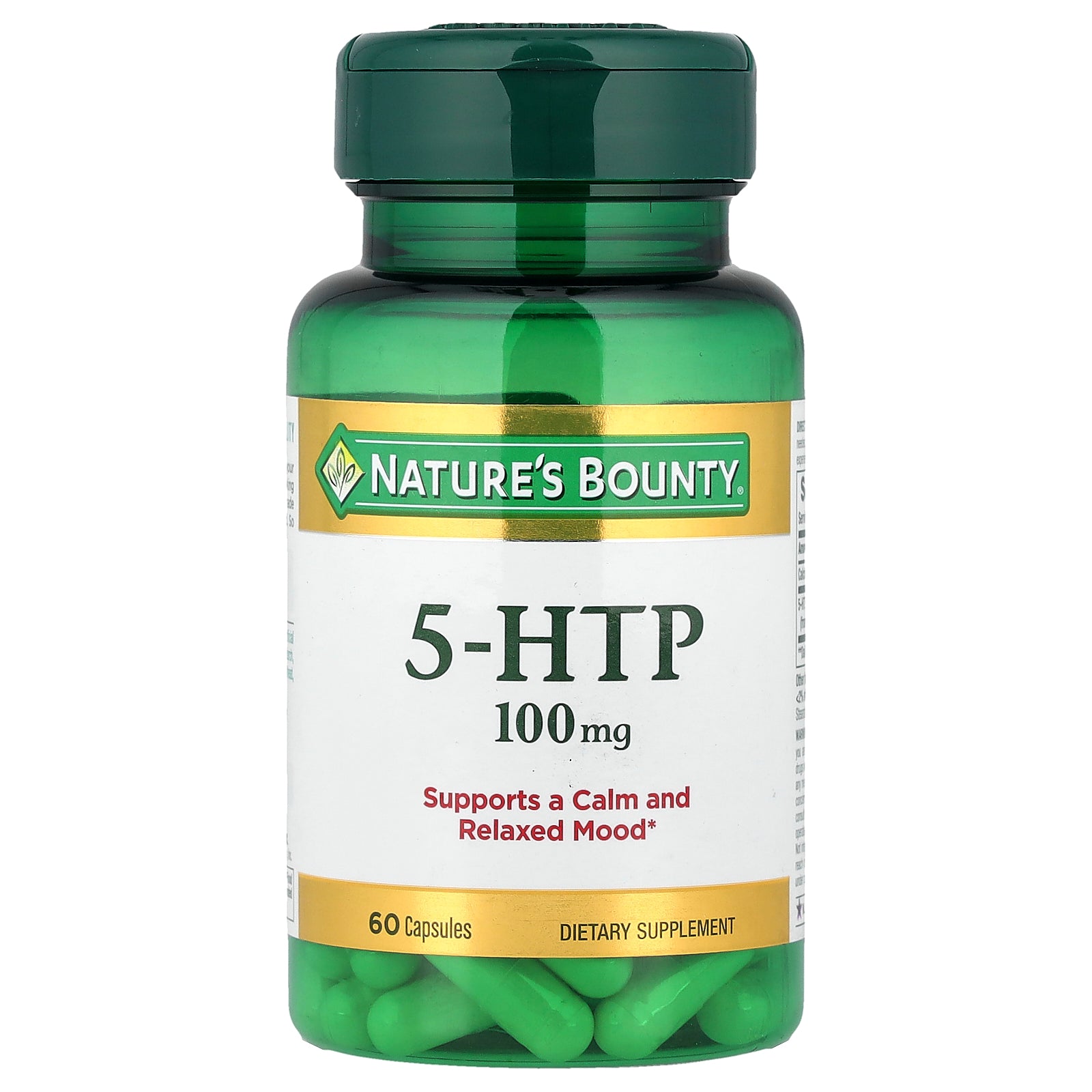 Nature's Bounty, 5-HTP, 60 Capsules