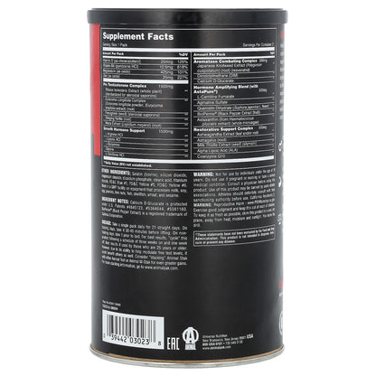 Animal, Stak, Hormone Booster, All-In-1 Pill Packs, 21 Packs