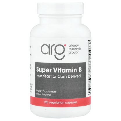Allergy Research Group, Super Vitamin B, 120 Vegetarian Capsules
