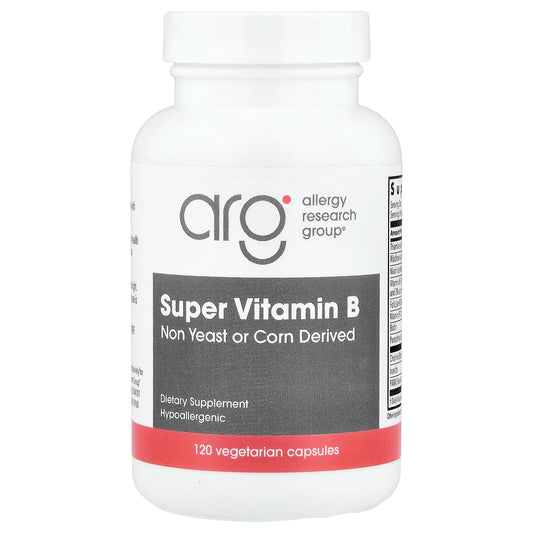 Allergy Research Group, Super Vitamin B, 120 Vegetarian Capsules