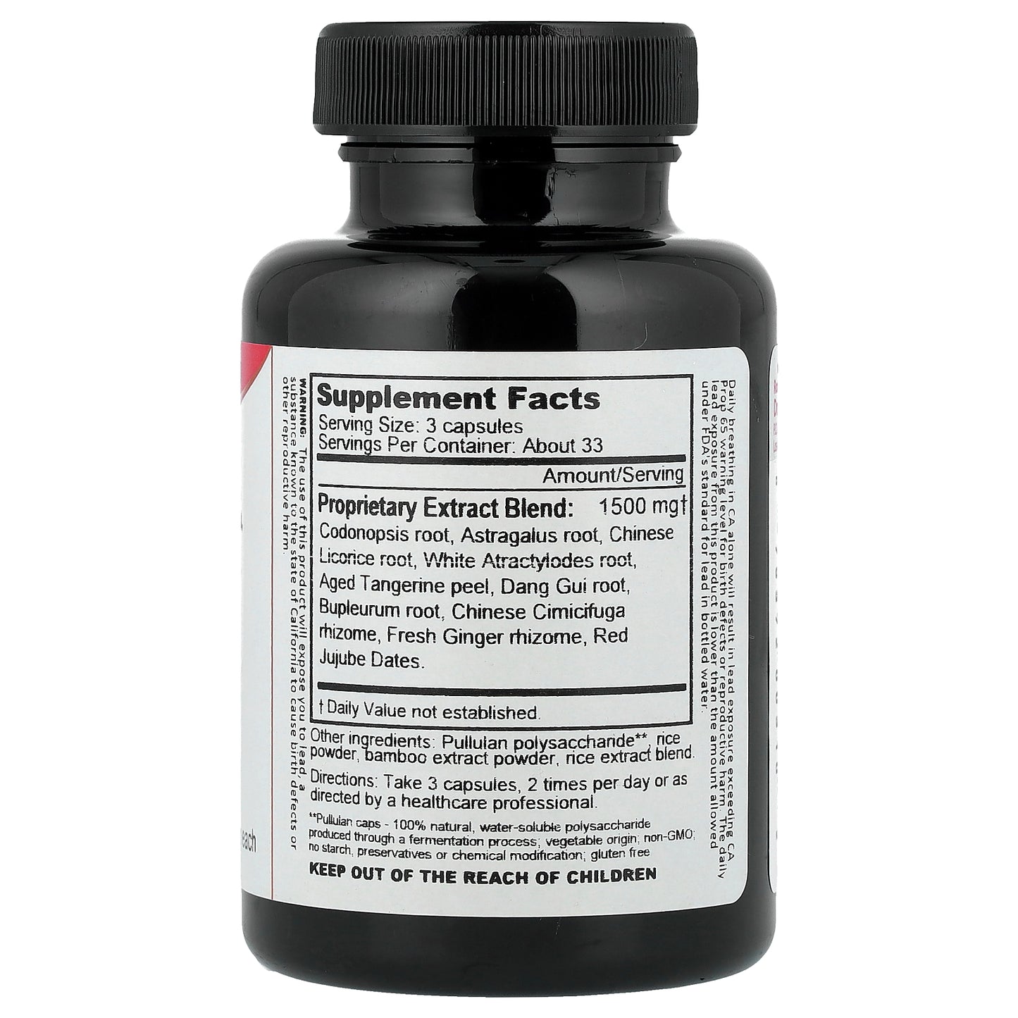 Dragon Herbs, Codonopsis & Astragalus, 100 Vegetarian Capsules