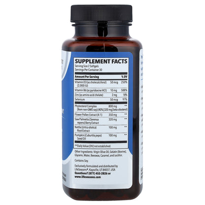 LifeSeasons, Pros-T®, Prostate Support, 60 Softgels