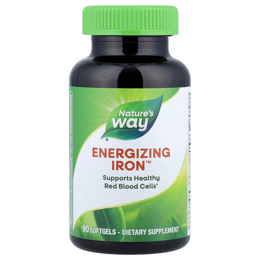Nature's Way, Energizing Iron™, 90 Softgels