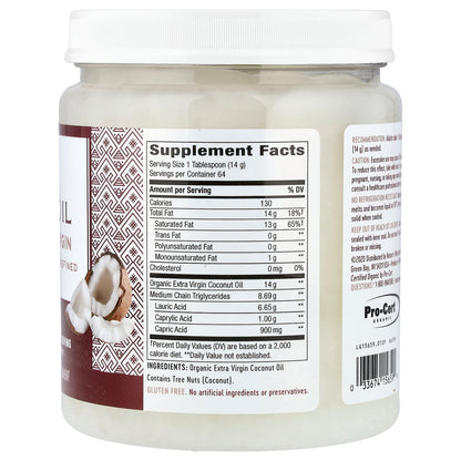 Nature's Way, Organic Extra Virgin Coconut Oil, 32 oz (907 g)