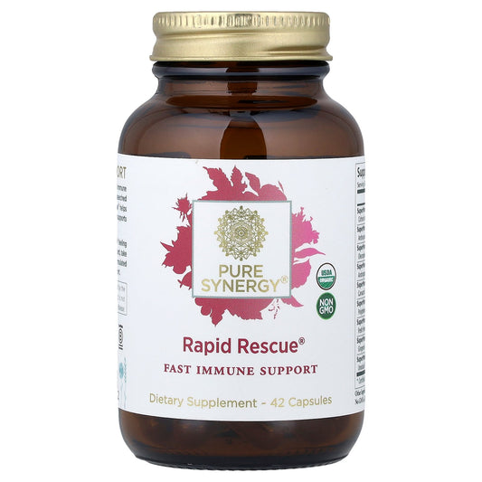 Pure Synergy, Rapid Rescue®, 42 Capsules