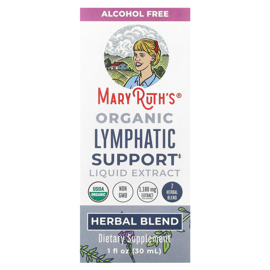 MaryRuth's, Organic Lymphatic Support Liquid Extract, Alcohol Free, 1 fl oz (30 ml)