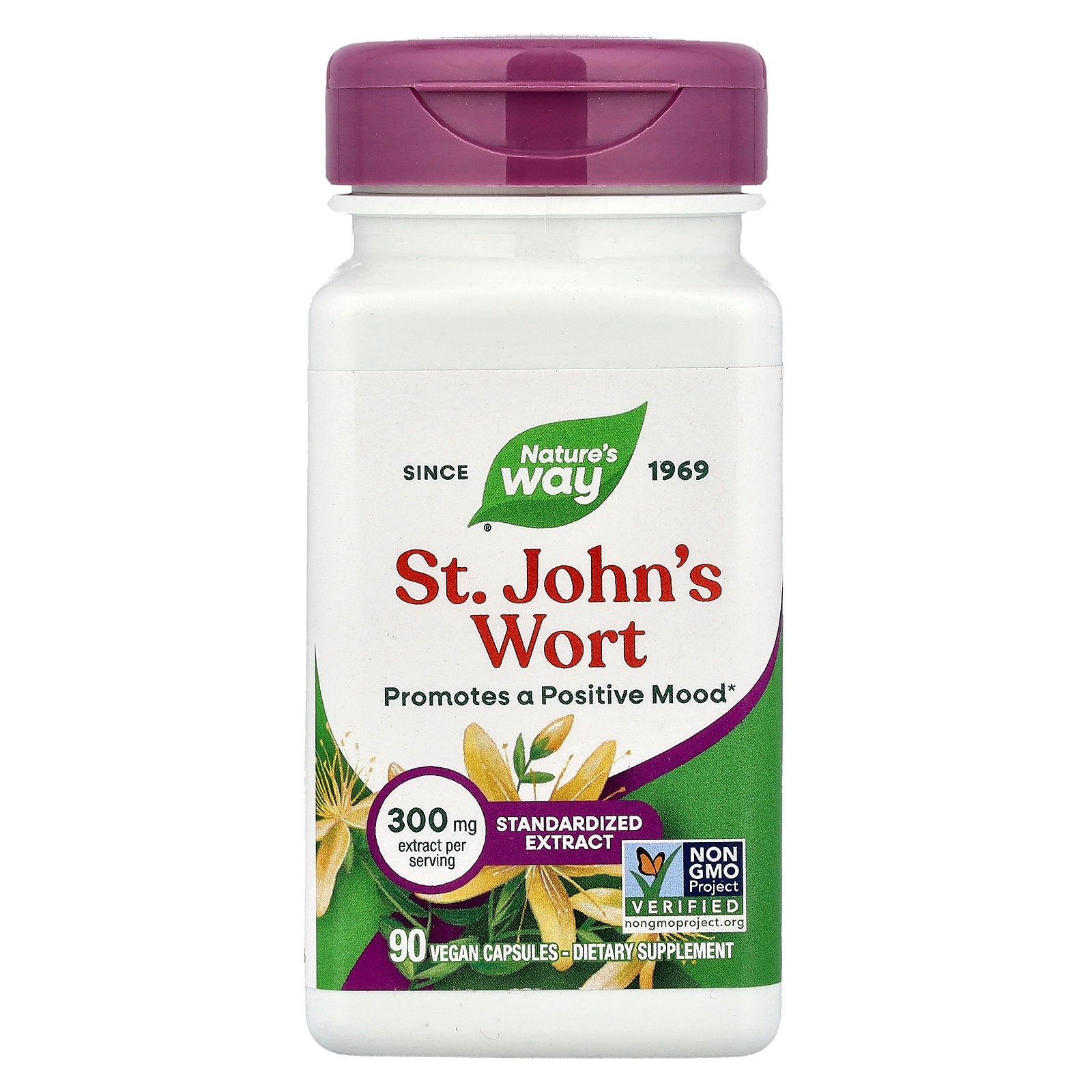 Nature's Way, St. John's Wort, 90 Vegan Capsules
