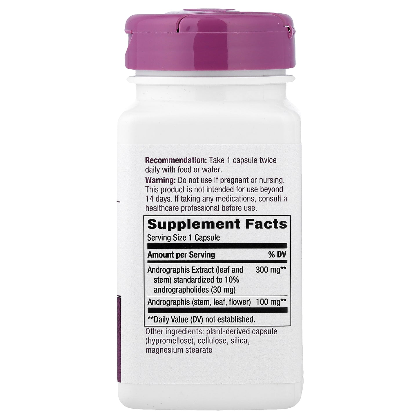 Nature's Way, Andrographis, 60 Vegan Capsules