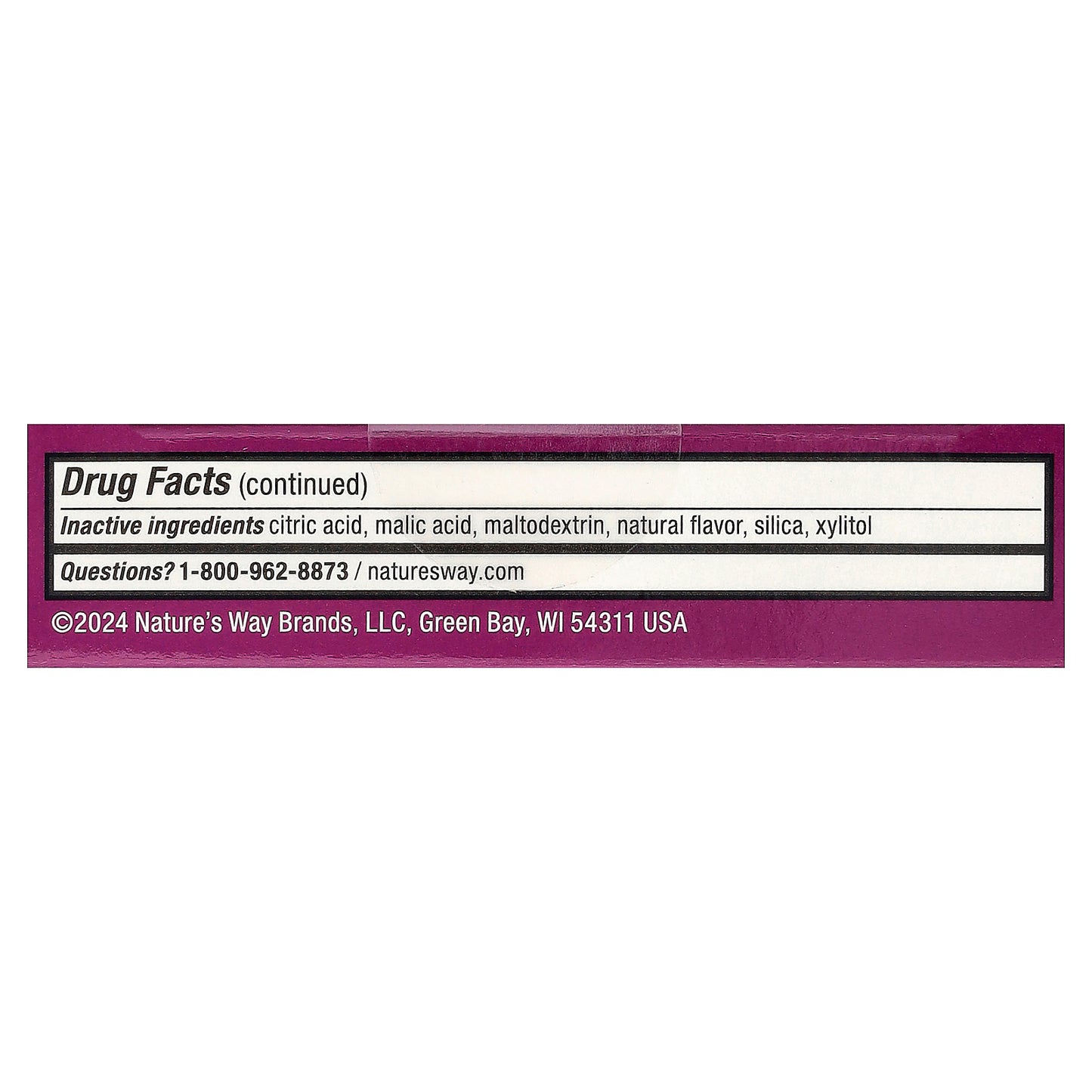 Nature's Way, Umcka®, Kids Cold Relief, FastActives®, For Ages 6+, Cherry, 10 Powder Packets, 0.024 oz (0.7 g) Each