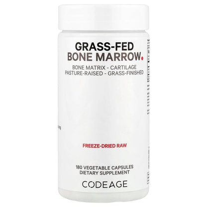 Codeage, Grass-Fed Bone Marrow, 180 Vegetable Capsules