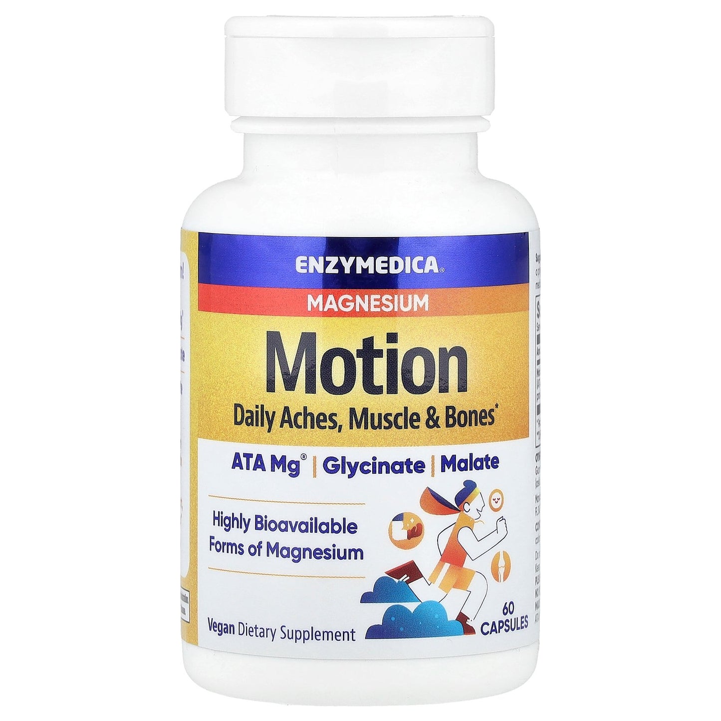 Enzymedica, Motion, Magnesium , 60 Capsules