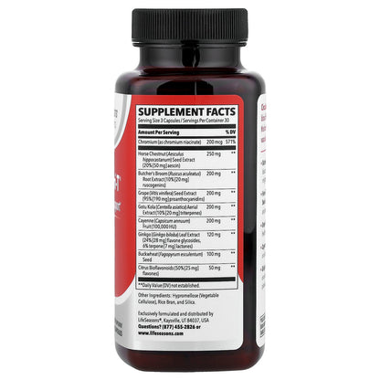 LifeSeasons, Circulari-T®, Blood Flow Support, 90 Veg Capsules