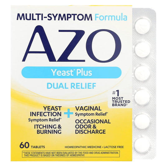 AZO, Yeast® Plus, 60 Tablets