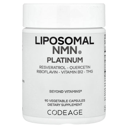 Codeage, Liposomal NMN Platinum, 90 Vegetable Capsules