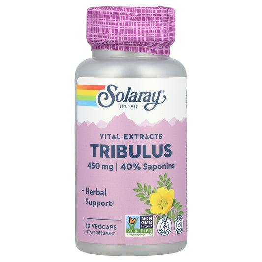 Solaray, Vital Extracts, Tribulus, 60 VegCaps