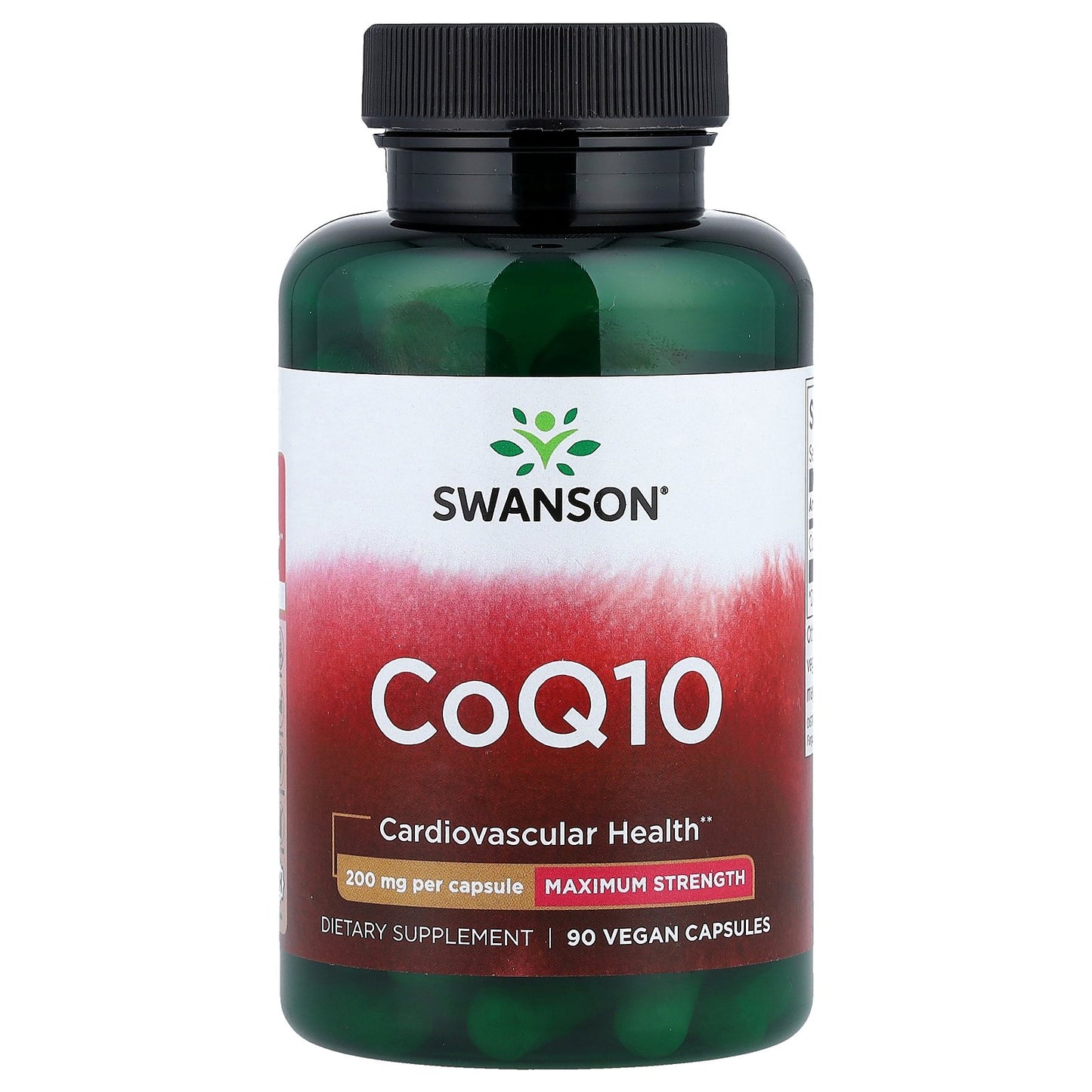 Swanson, CoQ10, 200 mg, 90 Vegan Capsules