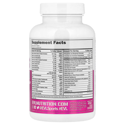 EVLution Nutrition, Women's Multivitamin, 120 Tablets