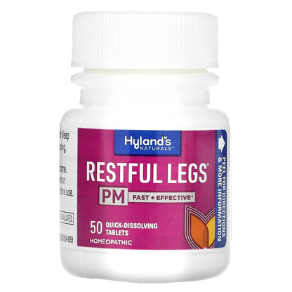 Hyland's Naturals, Restful Legs PM, 50 Quick-Dissolving Tablets