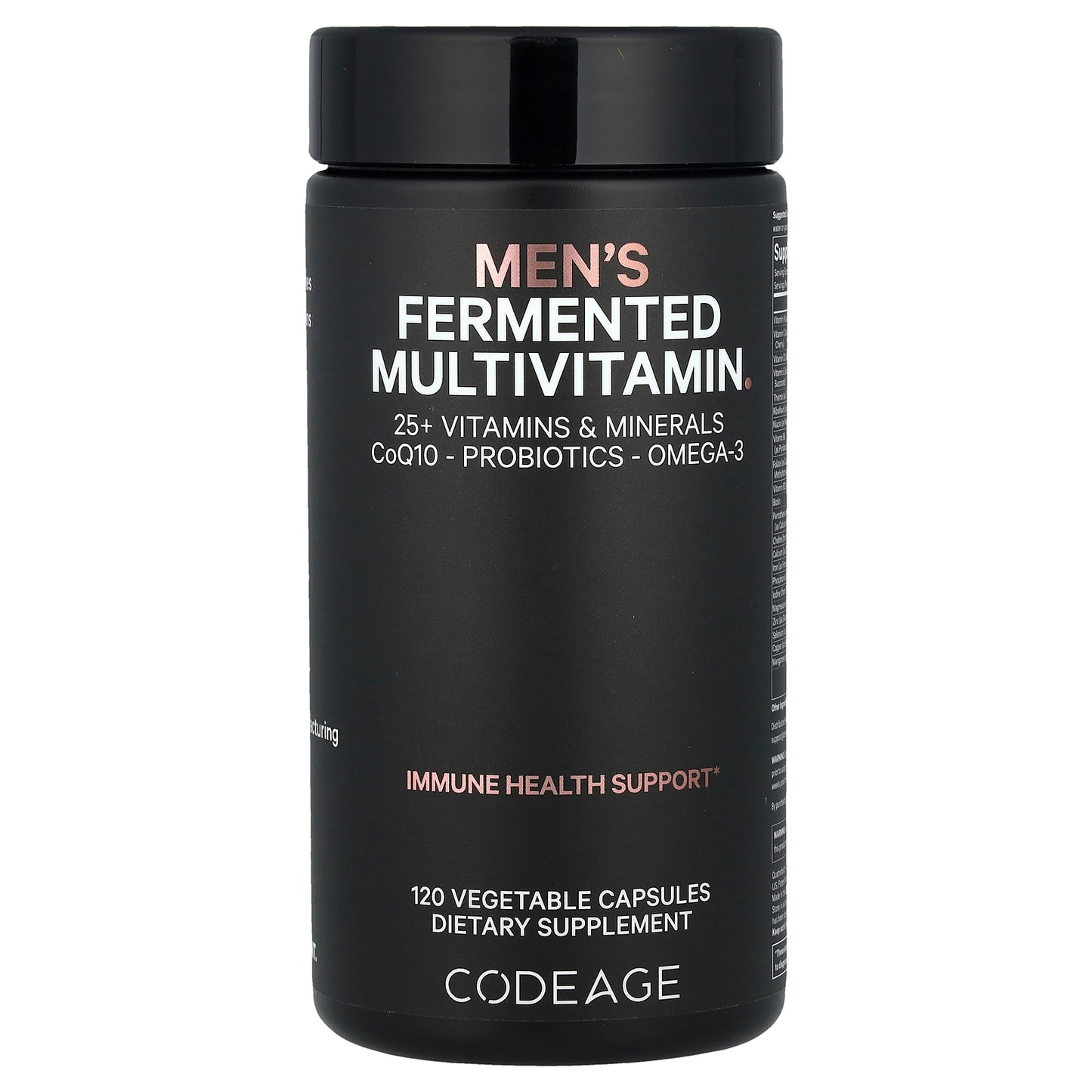 Codeage, Men's Fermented Multivitamin, 120 Vegetable Capsules