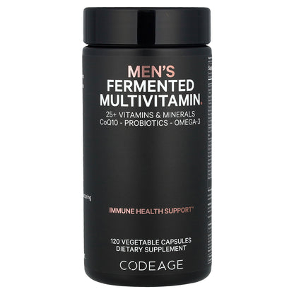 Codeage, Men's Fermented Multivitamin, 120 Vegetable Capsules