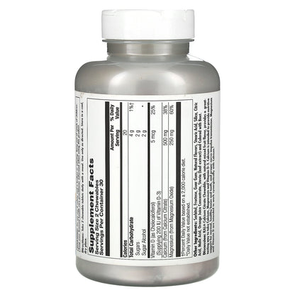 KAL, Calcium Citrate+, Mixed Fruit, 60 Chewables