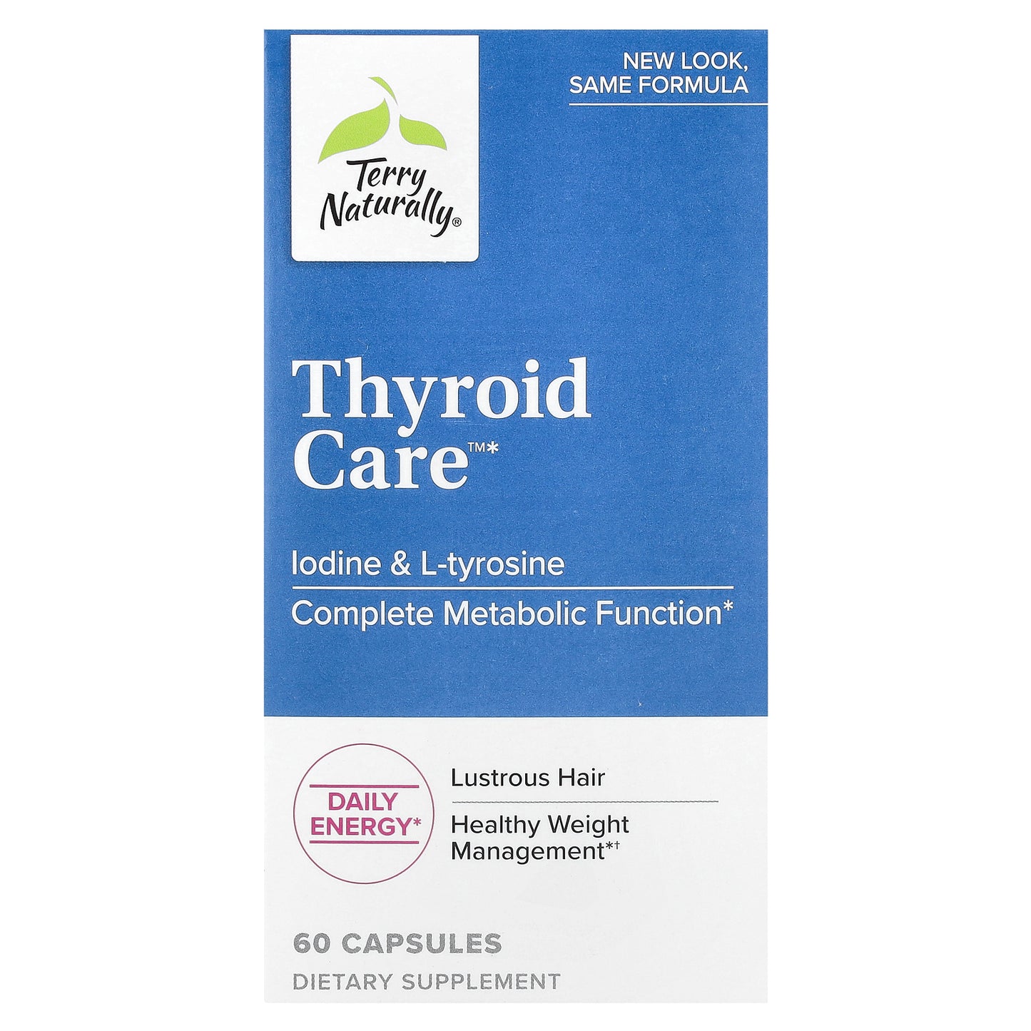 Terry Naturally, Thyroid Care™, 60 Capsules