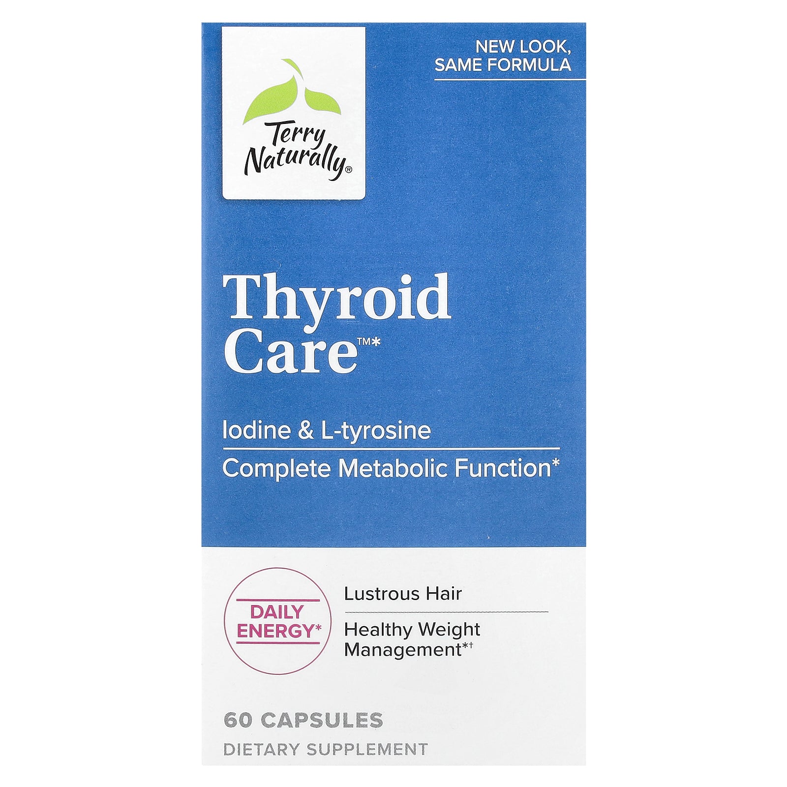 Terry Naturally, Thyroid Care™, 60 Capsules