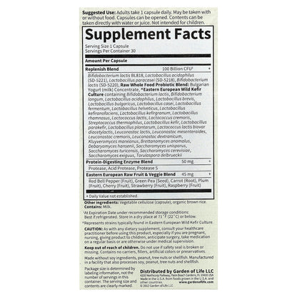 Garden of Life, RAW Probiotics, Ultimate Care, 30 Vegetarian Capsules
