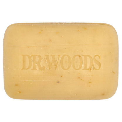 Dr. Woods, Exfoliating Body Bar Soap, Raw Black, 5.25 oz (149 g)