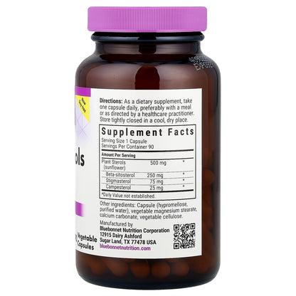 Bluebonnet Nutrition, Plant Sterols, 90 Vegetable Capsules