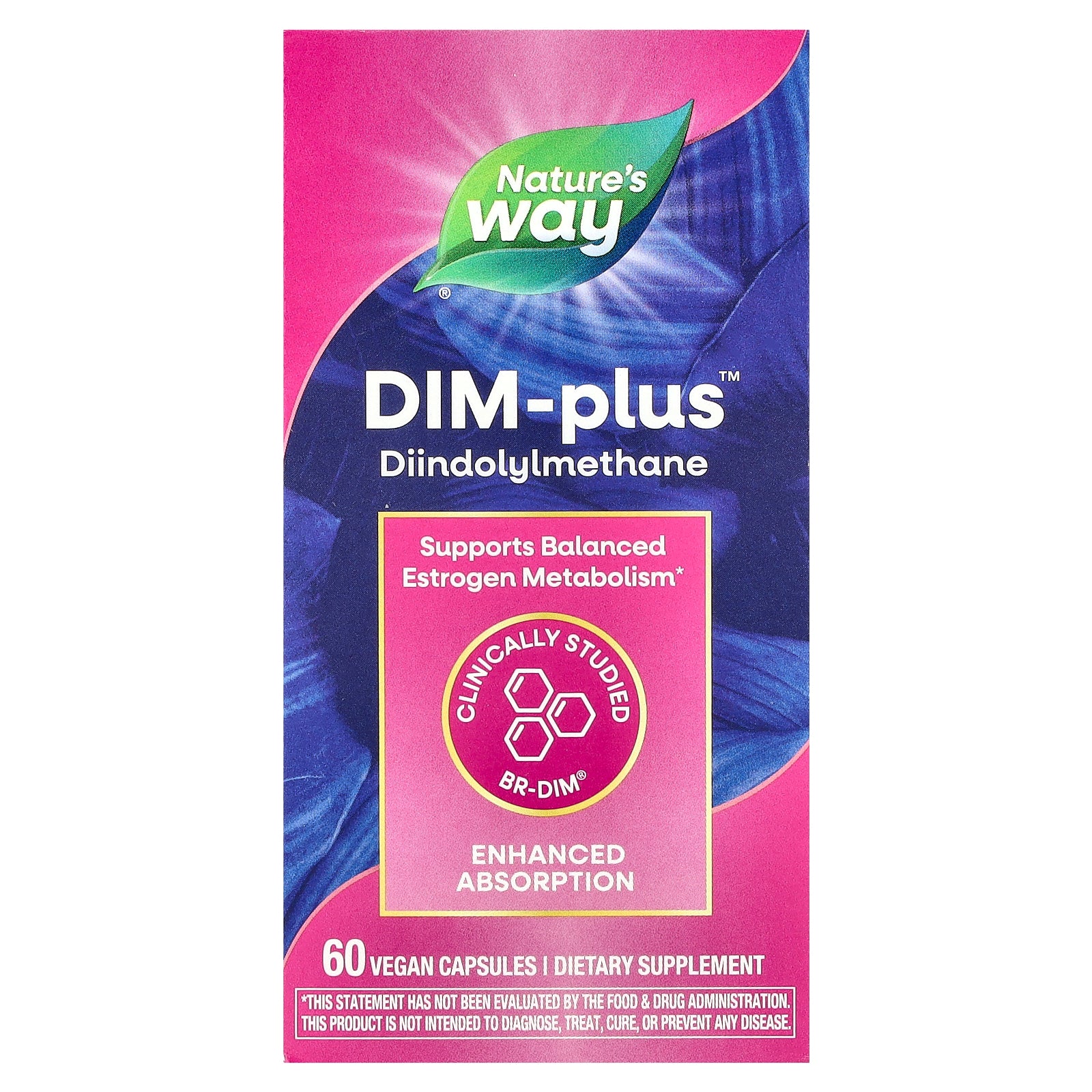 Nature's Way, DIM-Plus™, 60 Vegan Capsules