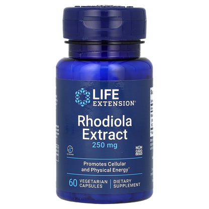 Life Extension, Rhodiola Extract, 250 mg, 60 Vegetarian Capsules